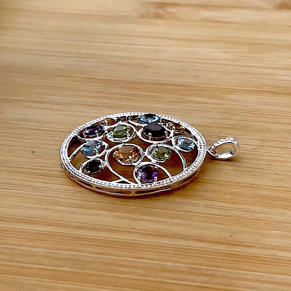 $62 Estate Designer Pendant Marked 925 China with (unrecognizable designer mark) - Picture 5 of 6